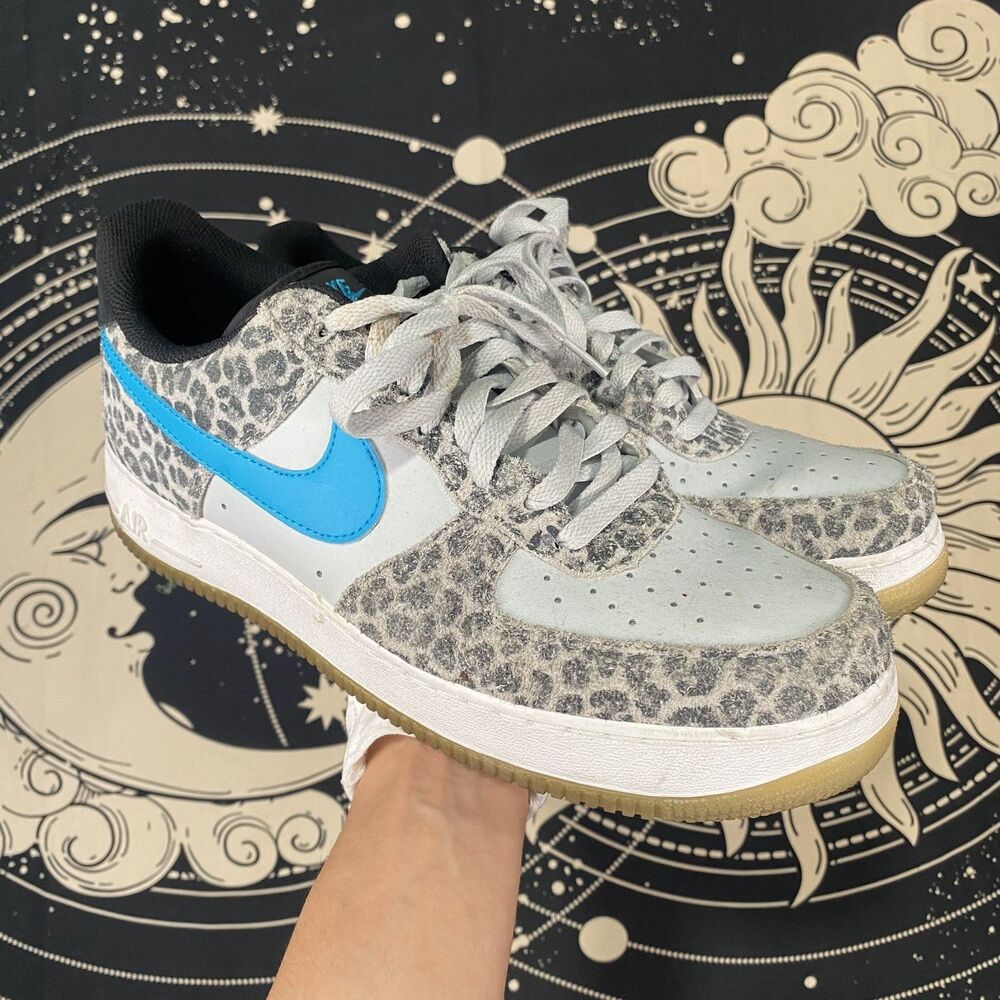 Nike Air Force Leopard Streetwear Y2K Mens Sneaker SZ11 DJ6192-001